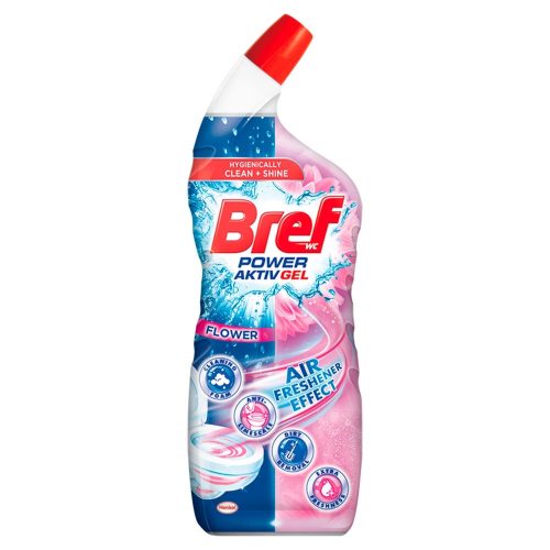 WC tisztító gél 700 ml Bref Power Aktiv Floral