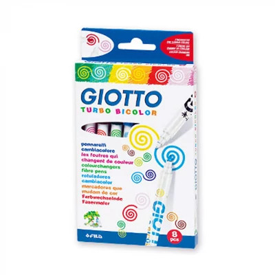 Filctoll GIOTTO Turbo Bicolor 8 db-os készlet UTOLSÓ KÉSZLET