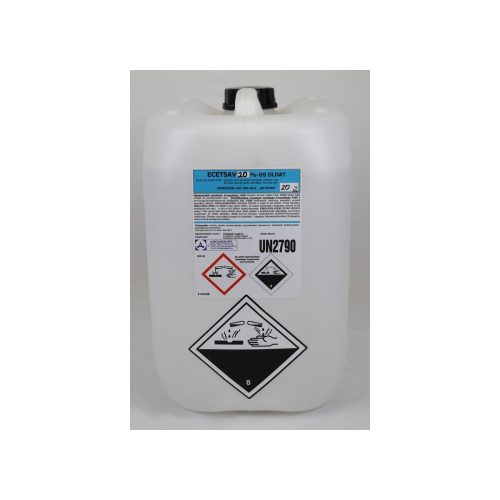 Ecetsav 50 %-os (technikai) 20 liter