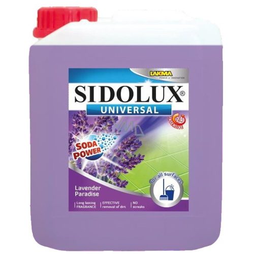 Általános tisztítószer 5 liter Sidolux Universal Soda Power Lavender Paradise