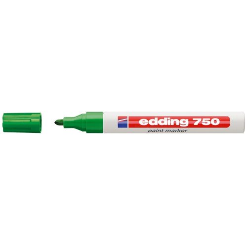 Lakkmarker 2-4mm, kerek Edding 750 zöld 