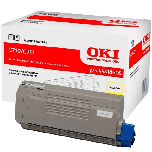 Oki C711 toner yellow ORIGINAL 11,5K