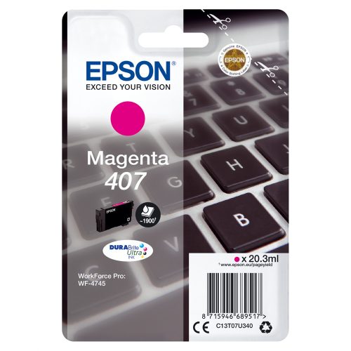 Epson T07U3 tintapatron magenta ORIGINAL