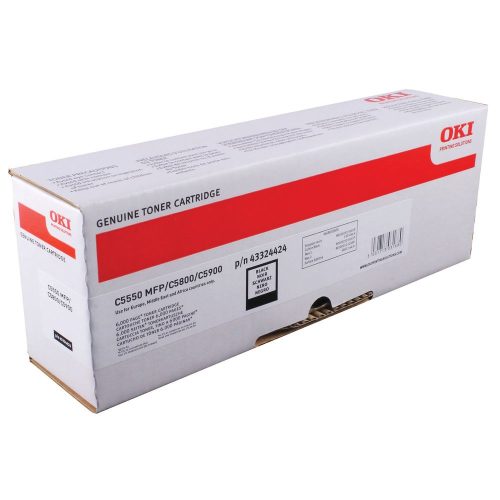 Oki C5800/C5900 toner black ORIGINAL