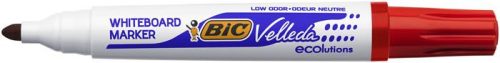 BIC Flipchart- és táblamarker, 1,4 mm, kúpos, BIC" Velleda ecolutions", piros