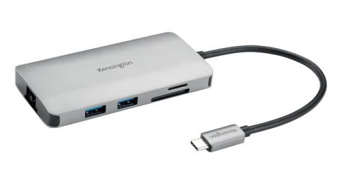 KENSINGTON Dokkoló, 8 port, USB-C, KENSINGTON "UH1400P"