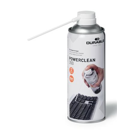 DURABLE Sűrített levegős porpisztoly, nem gyúlékony, 350 ml, DURABLE "POWERCLEAN® 350"