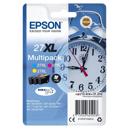 Epson T2715 tintapatron CMY multipack ORIGINAL 