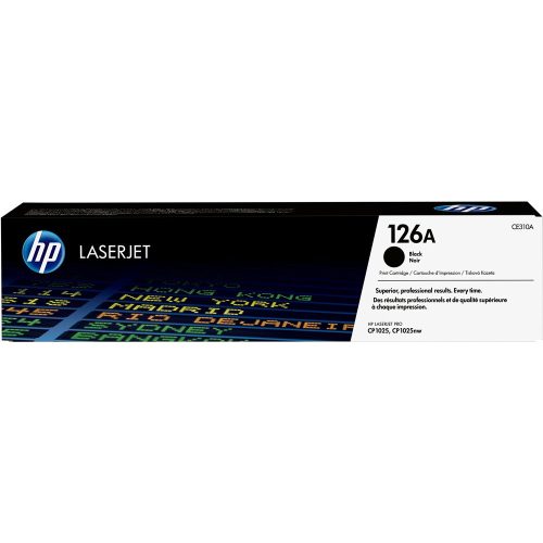 Hp CE310A toner black ORIGINAL (126A)