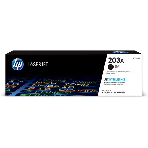 Hp CF540A toner black ORIGINAL (203A)