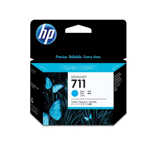 Hp CZ134A/3X711XL tintapatron cyan ORIGINAL