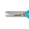 FISKARS Olló, iskolai, 13 cm, FISKARS "Glitter Kids", kék