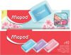 MAPED Radír display, MAPED "Essentials Soft Pastel", vegyes színek