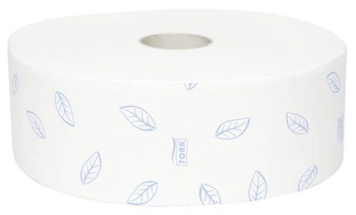 TORK Toalettpapír, T1 rendszer, 2 rétegű, 26 cm átmérő, Premium, TORK "Soft Jumbo", fehér