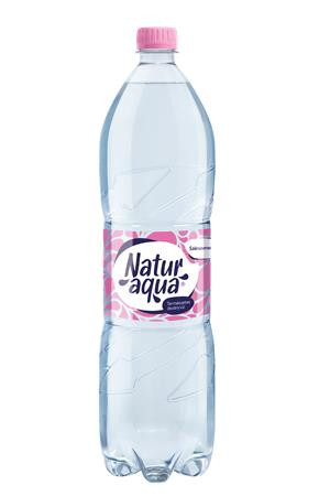 NATUR AQUA Ásványvíz, szénsavmentes, NATUR AQUA, 1,5 l