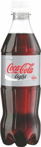 COCA COLA Üdítőital, szénsavas, 0,5 l, COCA COLA "Coca Cola Light"