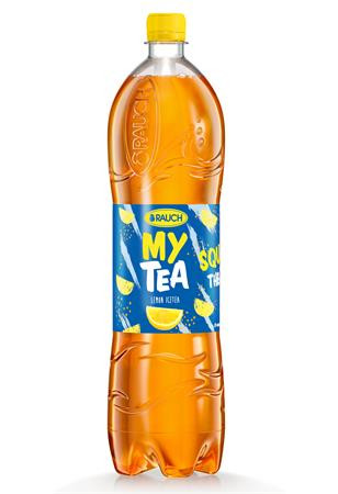 RAUCH Üdítőital, szénsavmentes, 1,5 l, RAUCH "Mytea", citrom