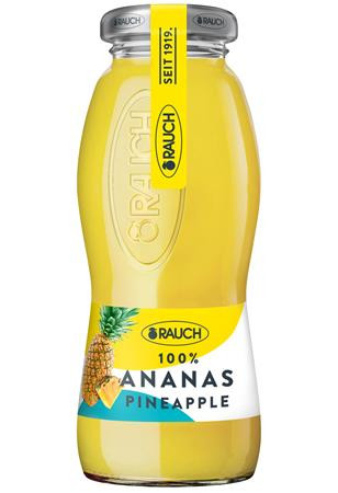 RAUCH Üdítőital, szénsavmentes, 0,2 l, RAUCH " Prémium", ananász