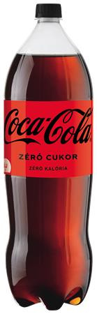 COCA COLA Üdítőital, szénsavas, 2,25 l, COCA COLA "Coca Cola Zero"