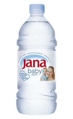 JANA Ásványvíz, szénsavmentes, JANA, 1 l, "Baby Pack"