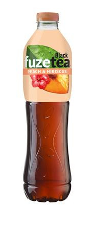 FUZETEA Üdítőital, szénsavmentes, 1,5 l, FUZETEA, barack-hibiszkusz