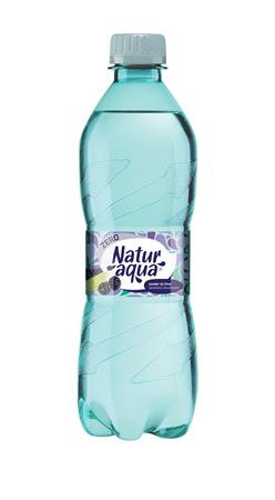 NATUR AQUA Ásványvíz, ízesített, NATUR AQUA EMOTION, 0,5 l, szeder-lime zero