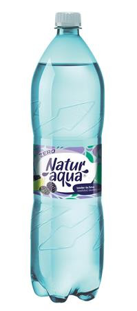 NATUR AQUA Ásványvíz, ízesített, NATUR AQUA EMOTION, 1,5 l, szeder-lime zero