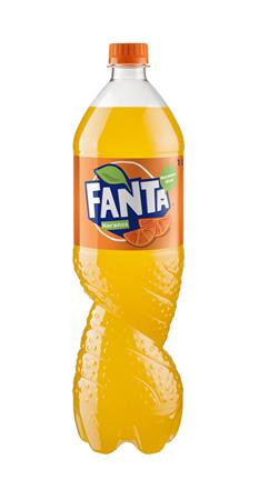 FANTA Üdítőital, szénsavas, 1 l, FANTA, narancs