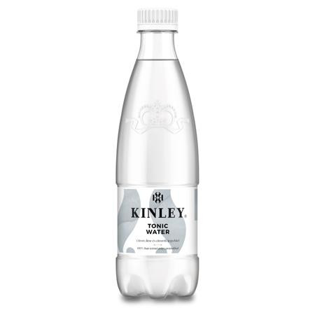 KINLEY Üdítőital, szénsavas, 0,5 l, KINLEY, tonic-citromfű