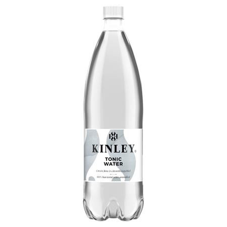 KINLEY Üdítőital, szénsavas, 1,5 l, KINLEY, tonic-citromfű