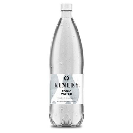 KINLEY Üdítőital, szénsavas, 1,5 l, KINLEY, tonic-citromfű