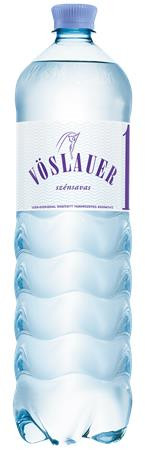 VÖSLAUER Ásványvíz, szénsavas, VÖSLAUER, 1,5 l