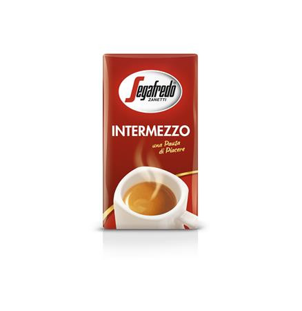 SEGAFREDO Kávé, pörkölt, őrölt, vákuumos csomagolásban, 250 g, SEGAFREDO "Intermezzo"