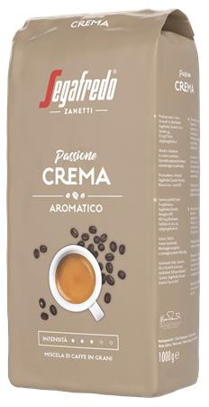 SEGAFREDO Kávé, pörkölt, szemes, 1000 g,  SEGAFREDO "Passione Crema"