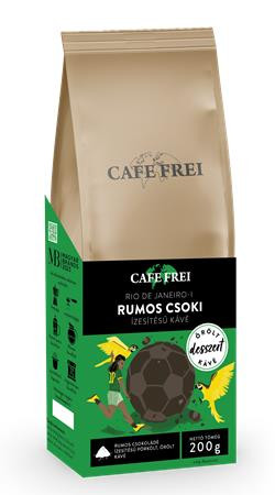 CAFE FREI Kávé, pörkölt, őrölt, 200 g, CAFE FREI "Rio De Janeiro-i Rumoscsoki"