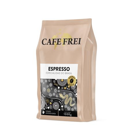 CAFE FREI Kávé, pörkölt, szemes, 1000 g, CAFE FREI "Espresso Especialidad do Brasil", pekándiós