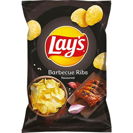 LAYS Chips, 60 g, LAYS, BBQ oldalas