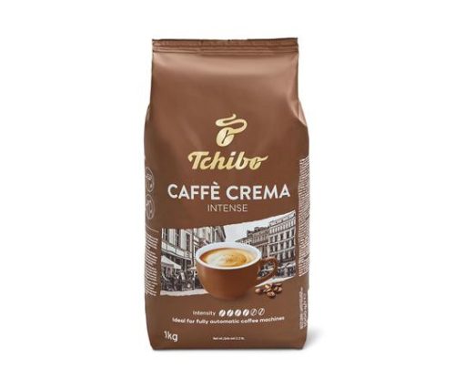 TCHIBO Kávé, pörkölt, szemes, 1000 g, TCHIBO "Caffe Crema Intense"