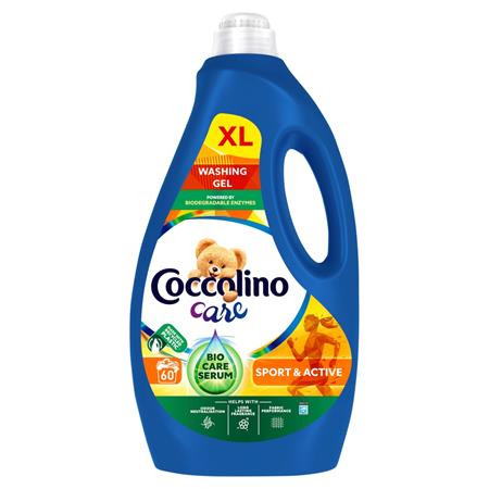 COCCOLINO Mosógél, 2,4 l, COCCOLINO "Care Sport"