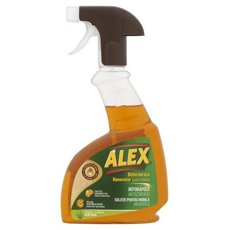 ALEX Bútorápoló, antisztatikus, 375 ml, ALEX, aloe vera