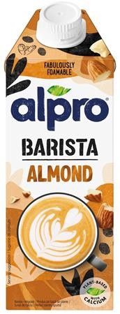 ALPRO Növényi ital, dobozos, 0,75 L, ALPRO "Barista", mandula