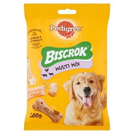 PEDIGREE Kutyaeledel, jutalomfalat, 200 g, PEDIGREE "Biscrok"