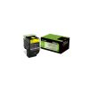 Lexmark CX410/510 toner yellow ORIGINAL 