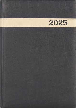DAYLINER Naptár, tervező, A5, napi, DAYLINER, "The Boss", fekete