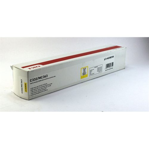 Oki C332/MC363 toner yellow ORIGINAL 3K 