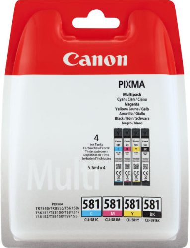 Canon CLI-581 színes eredeti tintapatron multipack