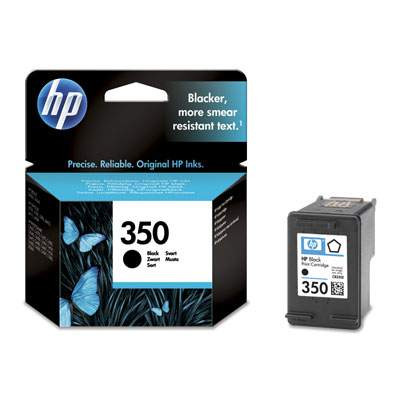 HP CB335E No.350 fekete eredeti tintapatron