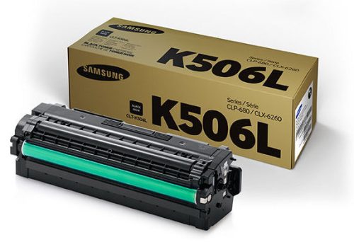 Samsung CLP-680 (CLT-K506L) fekete eredeti toner [SU171A]