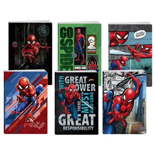 Füzet Bestbuy Spider-Man A/4 tűzött 50 lapos vonalas