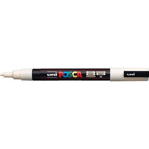 Marker Uni dekor Posca PC-3M Elefántcsont 0,9-1,3 mm